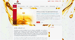Desktop Screenshot of aknel.cz